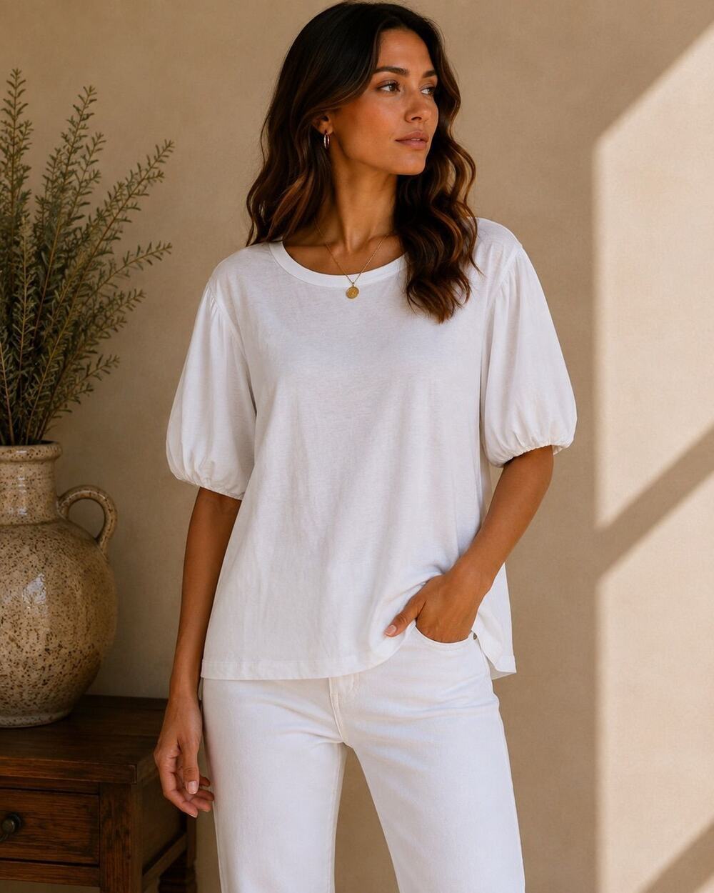 T Tahari NWT White Shirt